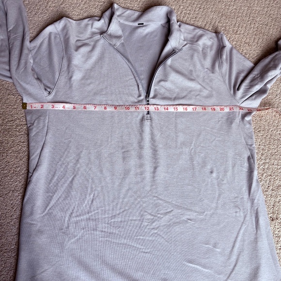Lululemon Surge Warm half zip pullover Gray XL - Picture 6 of 15